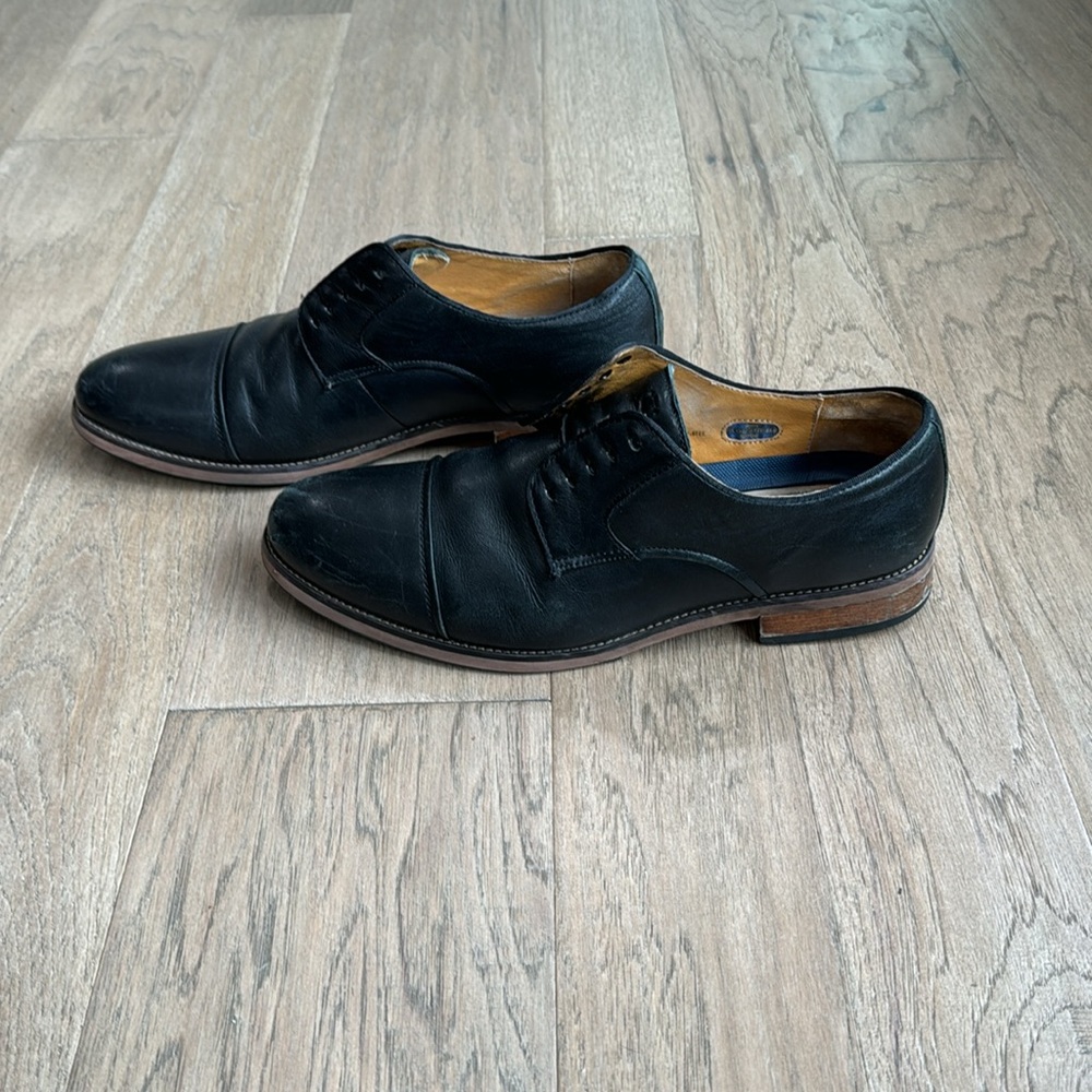 Florsheim Men’s 9.5 Cap Toe Oxford Leather Shoes - Picture 2 of 7